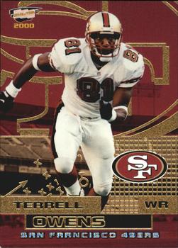2000 Pacific Revolution - Premiere Date #87 Terrell Owens Front