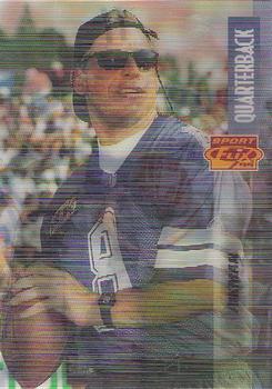 1995 Sportflix #1 Troy Aikman Front