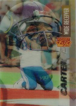 1995 Sportflix #43 Cris Carter Front