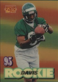 1995 Sportflix #148 Tyrone Davis Front