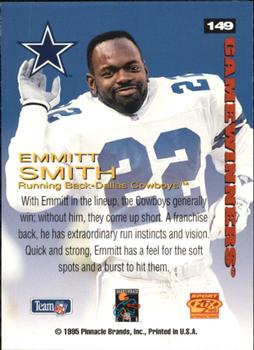 1995 Sportflix #149 Emmitt Smith Back