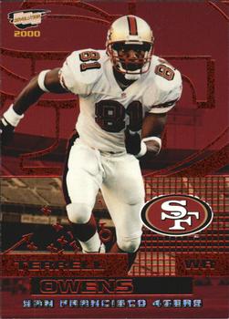 2000 Pacific Revolution - Red #87 Terrell Owens Front