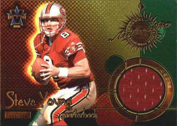 2000 Pacific Vanguard - Game Worn Jersey Duals #6 Steve Young / Steve McNair Front