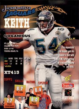 1995 Stadium Club #XT413 Keith Goganious Back