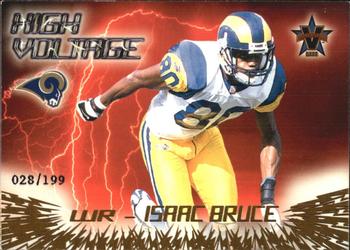 2000 Pacific Vanguard - High Voltage Gold #27 Isaac Bruce Front