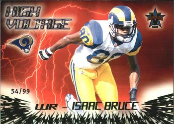 2000 Pacific Vanguard - High Voltage Green #27 Isaac Bruce Front