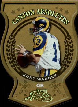 2000 Playoff Absolute - Canton Absolutes #CA 16 Kurt Warner Front