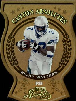 2000 Playoff Absolute - Canton Absolutes #CA 29 Ricky Watters Front
