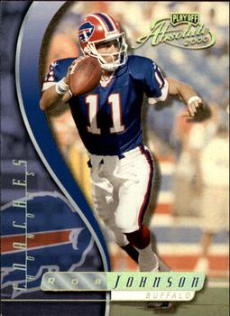 2000 Playoff Absolute - Coaches Honors #21 Rob Johnson Front