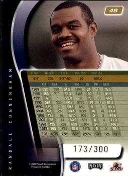 2000 Playoff Absolute - Coaches Honors #48 Randall Cunningham Back