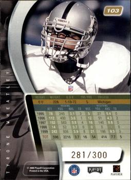 2000 Playoff Absolute - Coaches Honors #103 Tyrone Wheatley Back