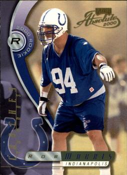2000 Playoff Absolute - Coaches Honors #193 Rob Morris Front