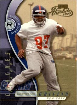 2000 Playoff Absolute - Coaches Honors #220 Cornelius Griffin Front