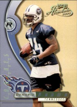 2000 Playoff Absolute - Coaches Honors #242 Demario Brown Front