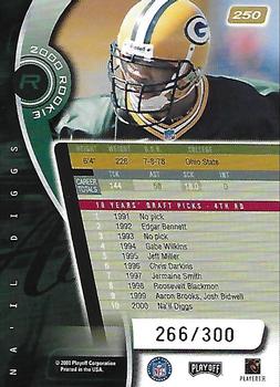 2000 Playoff Absolute - Coaches Honors #250 Na'il Diggs Back