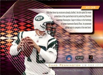 2000 Playoff Absolute - Extreme Team #XT-39 Chad Pennington Back