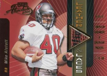 2000 Playoff Absolute - Leather and Laces #MA40 Mike Alstott Front