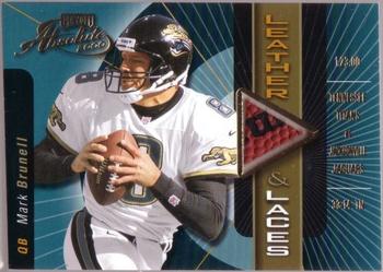 2000 Playoff Absolute - Leather and Laces #MB8B Mark Brunell Front
