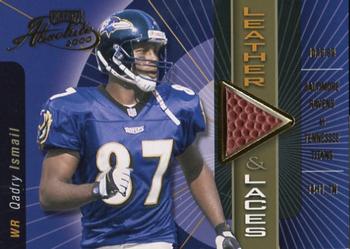 2000 Playoff Absolute - Leather and Laces #QI87 Qadry Ismail Front