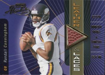 2000 Playoff Absolute - Leather and Laces #RC7 Randall Cunningham Front