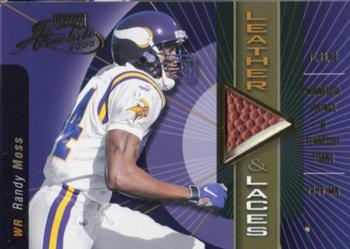 2000 Playoff Absolute - Leather and Laces #RM84 Randy Moss Front