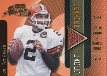 2000 Playoff Absolute - Leather and Laces #TC2 Tim Couch Front
