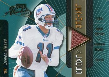 2000 Playoff Absolute - Leather and Laces #DH11 Damon Huard Front