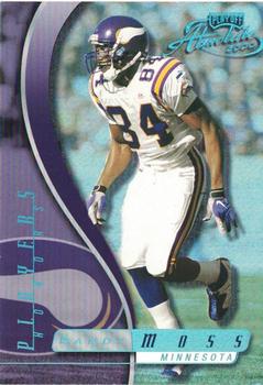 2000 Playoff Absolute - Players Honors #85 Randy Moss Front