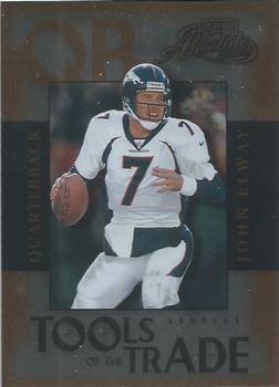 2000 Playoff Absolute - Tools of the Trade #TT-4 John Elway Front