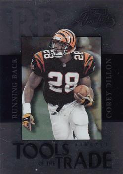 2000 Playoff Absolute - Tools of the Trade #TT-29 Corey Dillon Front