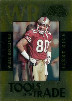 2000 Playoff Absolute - Tools of the Trade #TT-42 Jerry Rice Front