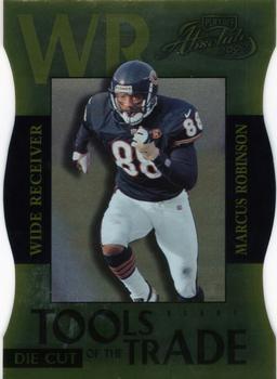 2000 Playoff Absolute - Tools of the Trade Die Cuts #TT-54 Marcus Robinson Front