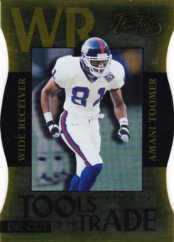 2000 Playoff Absolute - Tools of the Trade Die Cuts #TT-56 Amani Toomer Front