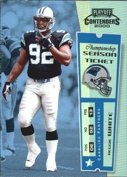 2000 Playoff Contenders - Championship Ticket #14 Reggie White Front