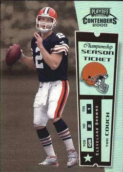 2000 Playoff Contenders - Championship Ticket #22 Tim Couch Front