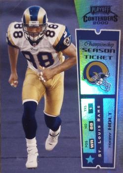2000 Playoff Contenders - Championship Ticket #84 Torry Holt Front