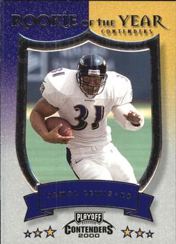 2000 Playoff Contenders - ROY Contenders #ROY2 Jamal Lewis Front