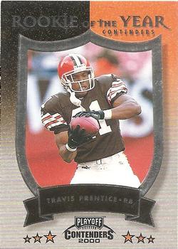 2000 Playoff Contenders - ROY Contenders #ROY6 Travis Prentice Front
