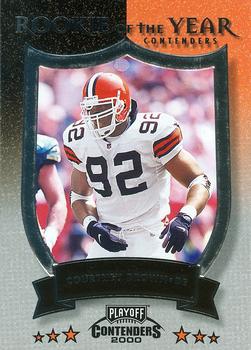 2000 Playoff Contenders - ROY Contenders #ROY7 Courtney Brown Front