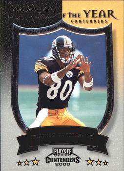 2000 Playoff Contenders - ROY Contenders #ROY18 Plaxico Burress Front