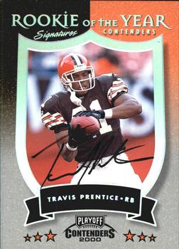 2000 Playoff Contenders - ROY Contenders Autographs #ROY6 Travis Prentice Front