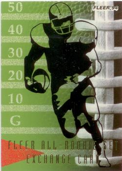 1994 Fleer - Fleer All-Rookie Set Redemption #NNO Fleer All-Rookie Set Exchange Card Front
