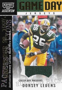 2000 Playoff Momentum - Game Day Jerseys #GDS 29 Dorsey Levens Front