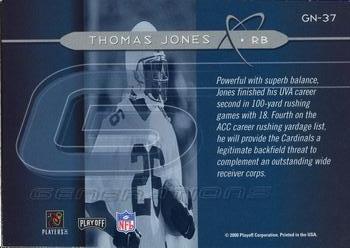 2000 Playoff Momentum - Generations #GN-37 Thomas Jones Back