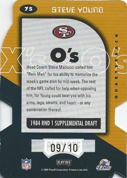 2000 Playoff Momentum - O's #75 Steve Young Back