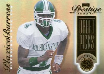 2000 Playoff Prestige - Draft Picks #DP4 Plaxico Burress Front