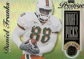 2000 Playoff Prestige - Draft Picks #DP11 Daniel Franks Front
