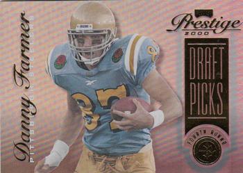 2000 Playoff Prestige - Draft Picks #DP19 Danny Farmer Front