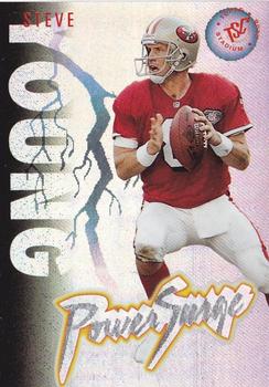 1995 Stadium Club - Power Surge #P1 Steve Young Front