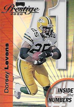 2000 Playoff Prestige - Inside the Numbers #IN71 Dorsey Levens Front